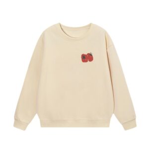 Fashionable Tomato Graphic Sweatshirt